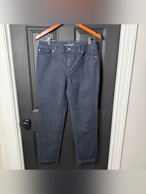 Chico's Platinum Indigo Straight Leg Jeans